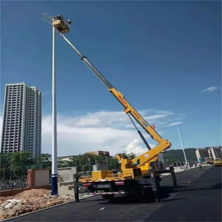 宿迁维修路灯的曲臂升降车出租